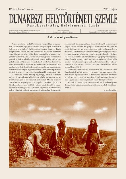 IV. évf. 1. sz. (2011. május)