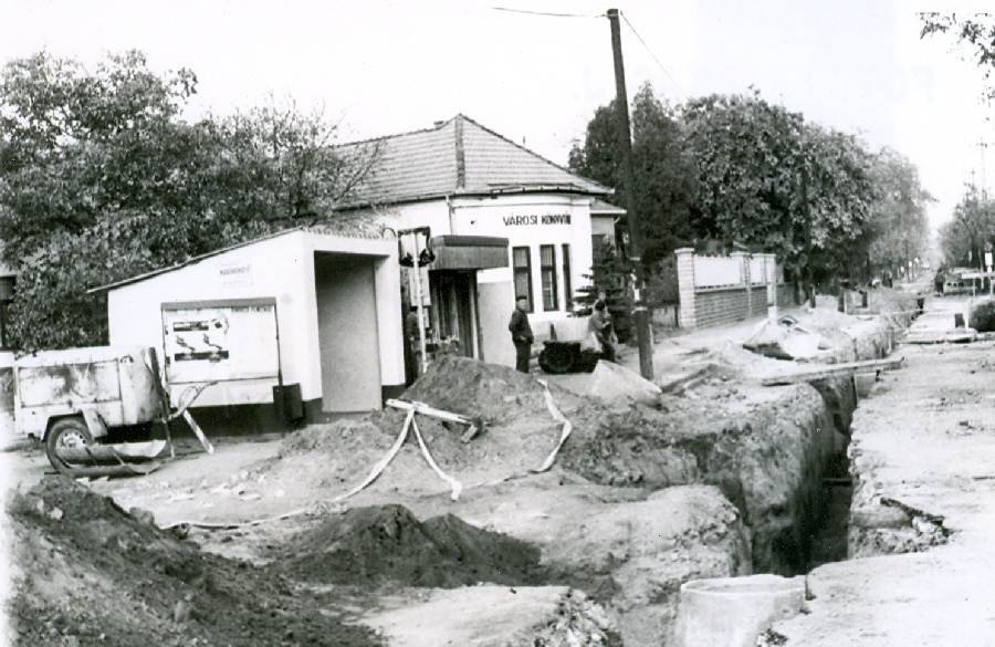 Csatornázás a Kossuth utcában II.