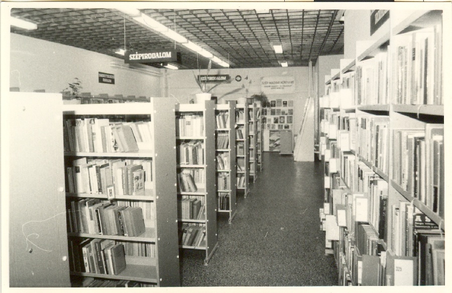 Az új könyvtárépület II.