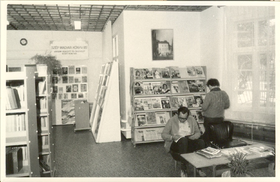 Az új könyvtárépület VII.