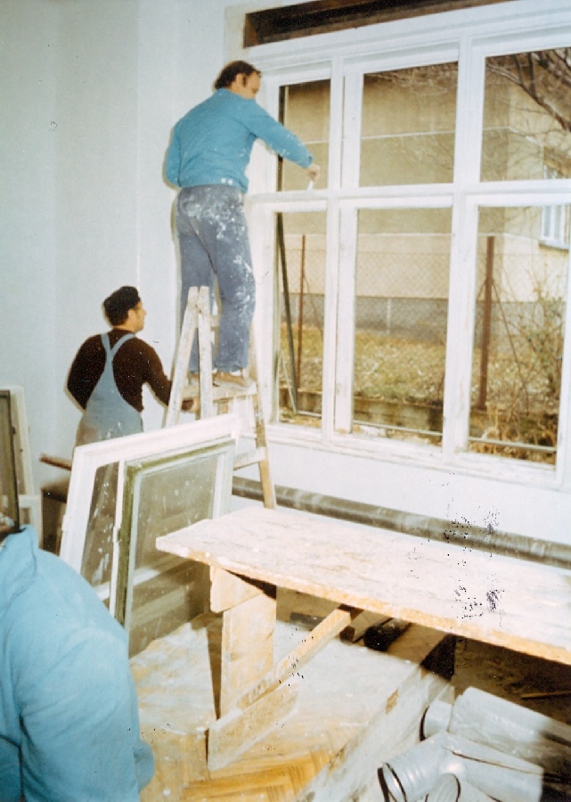 Az új könyvtár építése II.