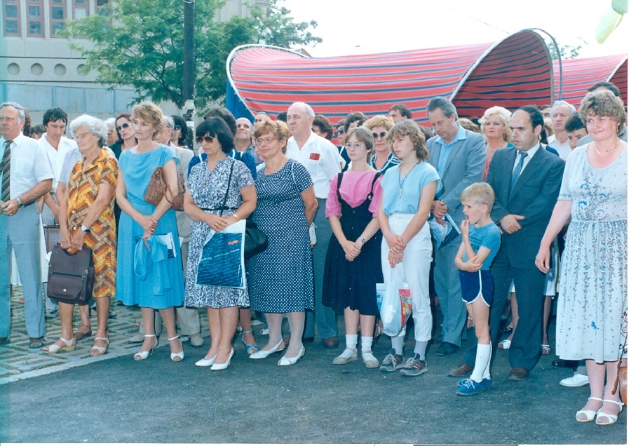 Az új könyvtárépület avatása I.