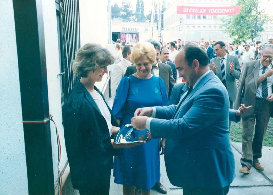 Az új könyvtárépület avatása IV.