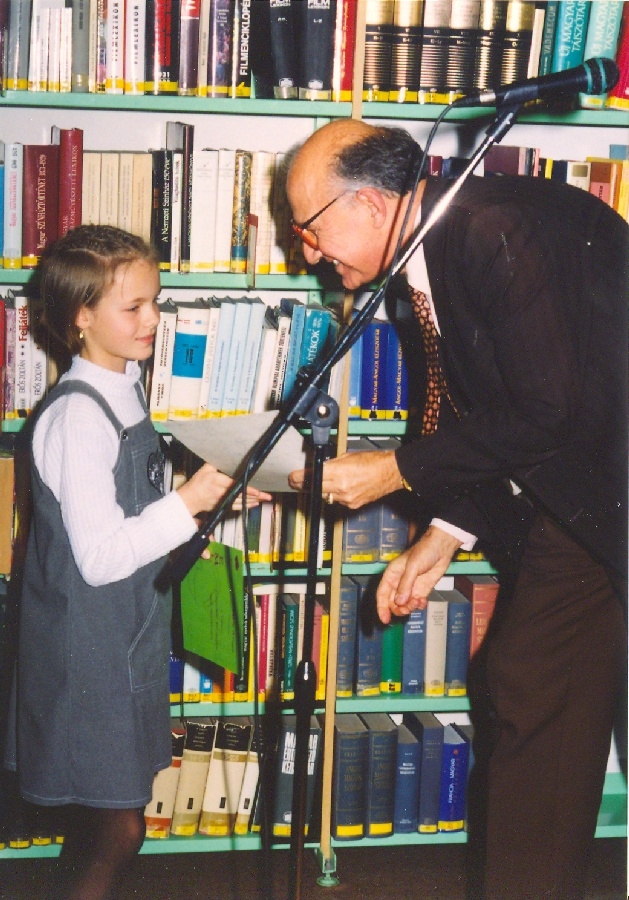 A városi versmondó verseny díjátadás