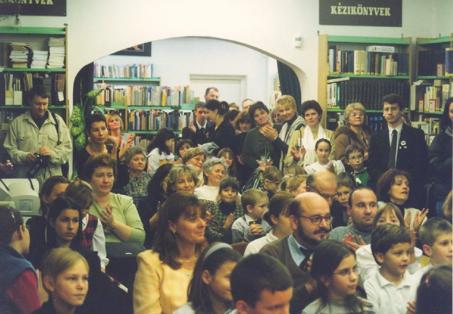 A városi versmondó verseny közönsége