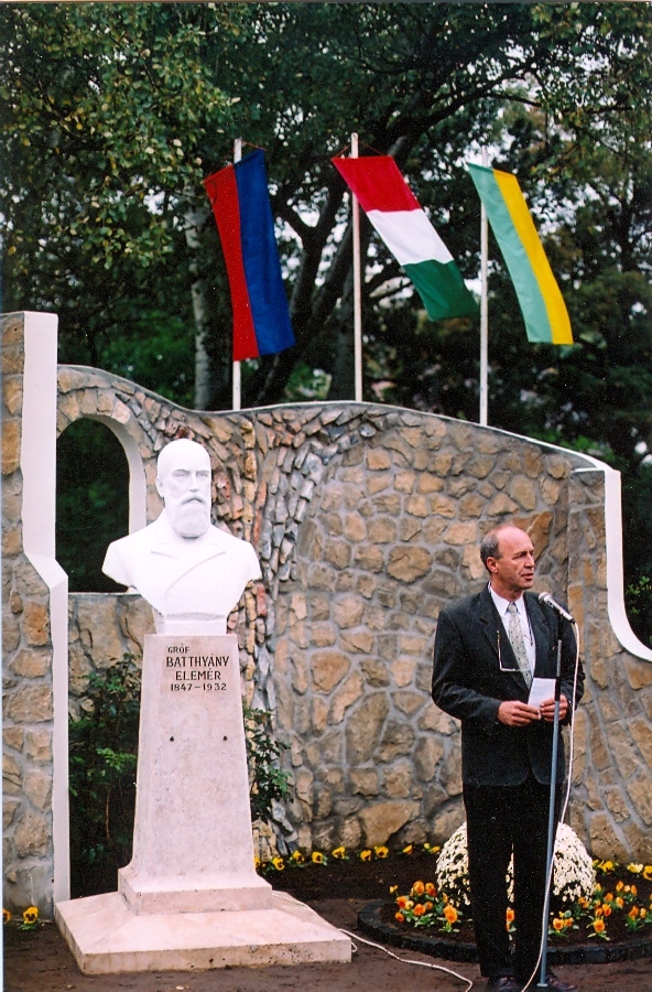 Batthyány Elemér szobor avatás