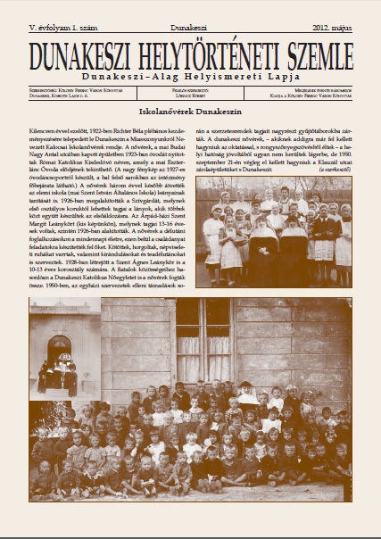 V. évf. 1. sz. (2012. május)