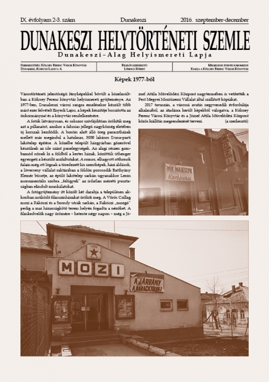 IX. évf. 2-3. sz. (2016. szeptember-december)