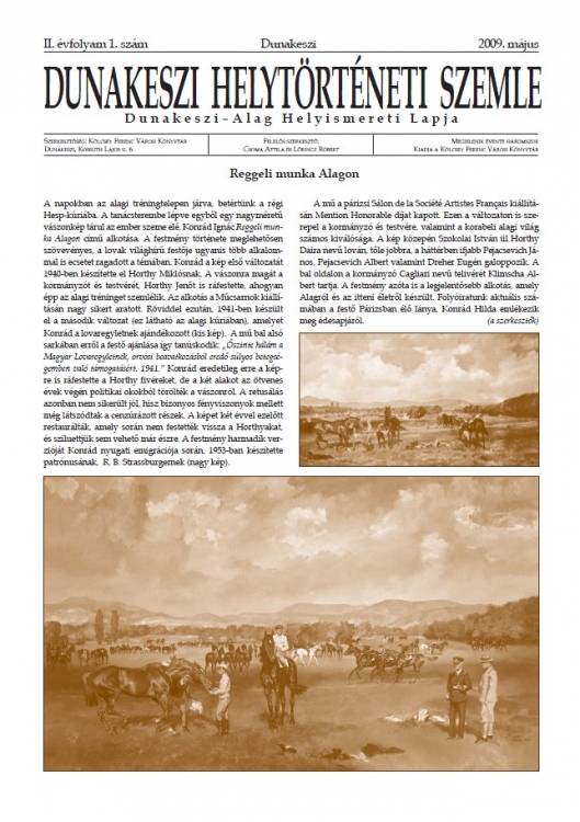 II. évf. 1. sz. (2009. május)