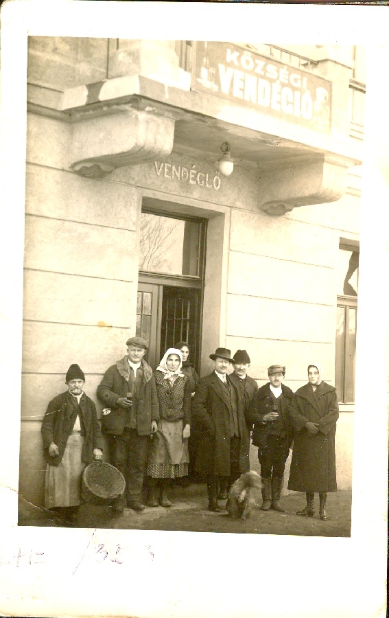 A községi kultúrház vendéglője