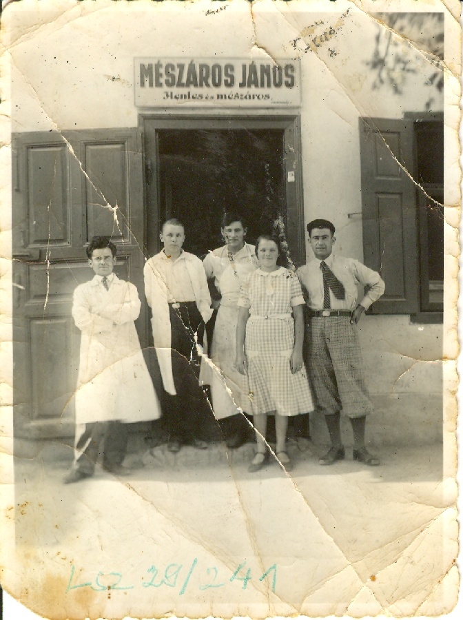 Mészáros János hentes és mészáros