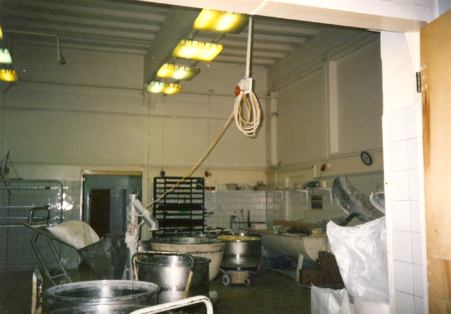 Mészáros László üzletének belseje