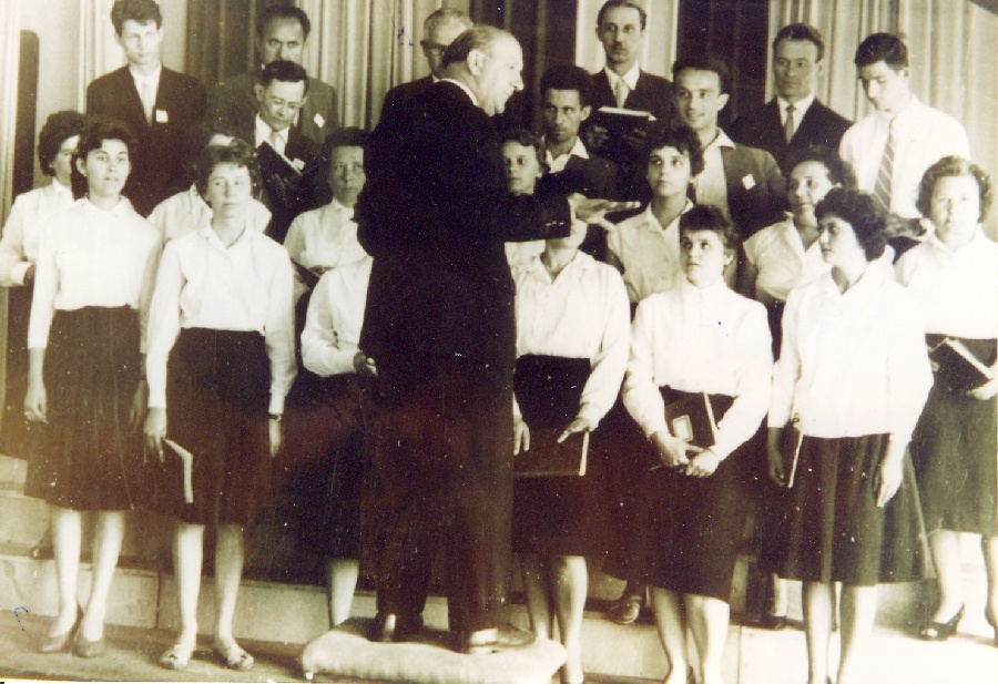 Erkel kórus megyei verseny első díja