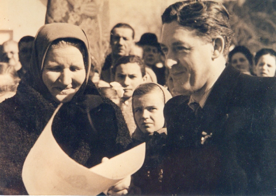 Földosztás 1945-ben