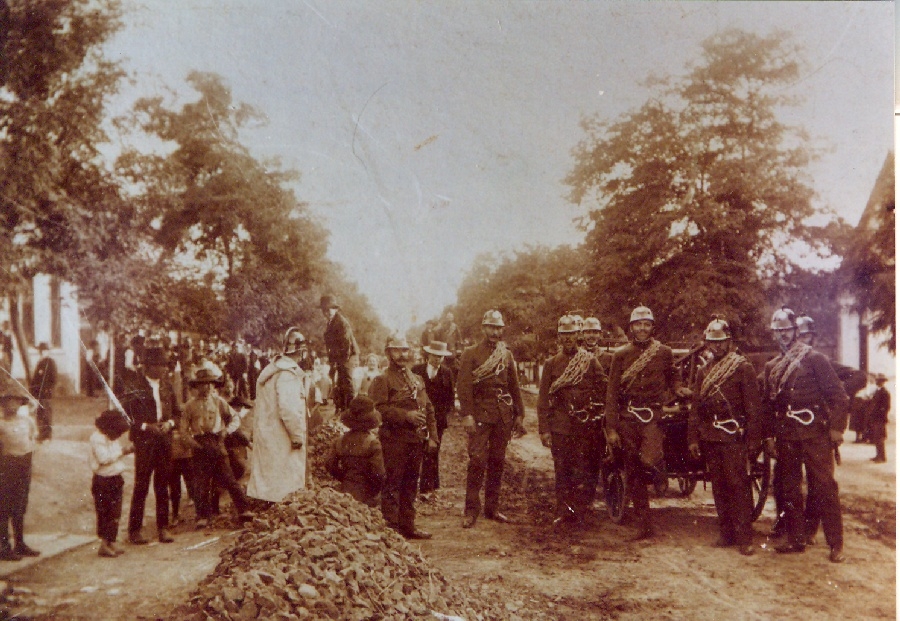 A Fő út útépítése