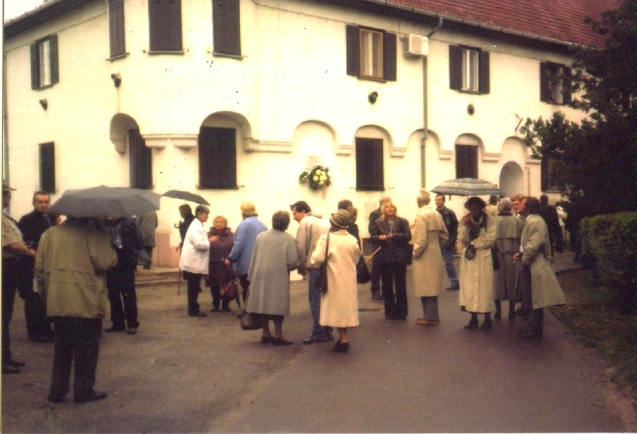 Gérecz Attila emléktábla elhelyezése