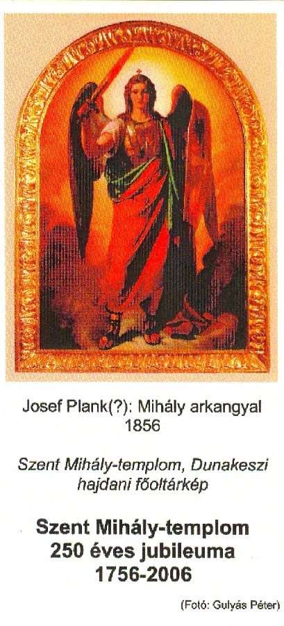Szent Mihály főangyal olajfestménye
