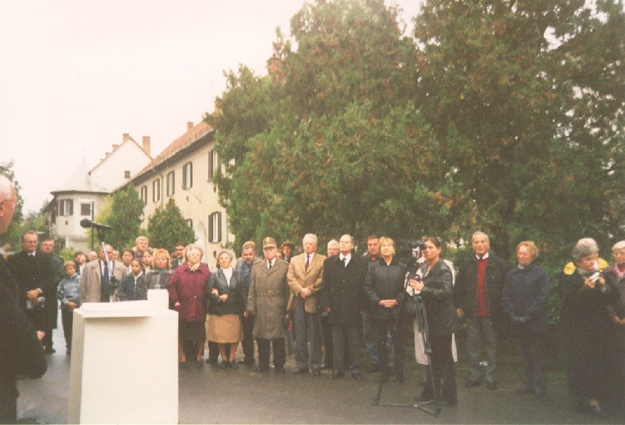 Gérecz Attila emléktáblájának avatása