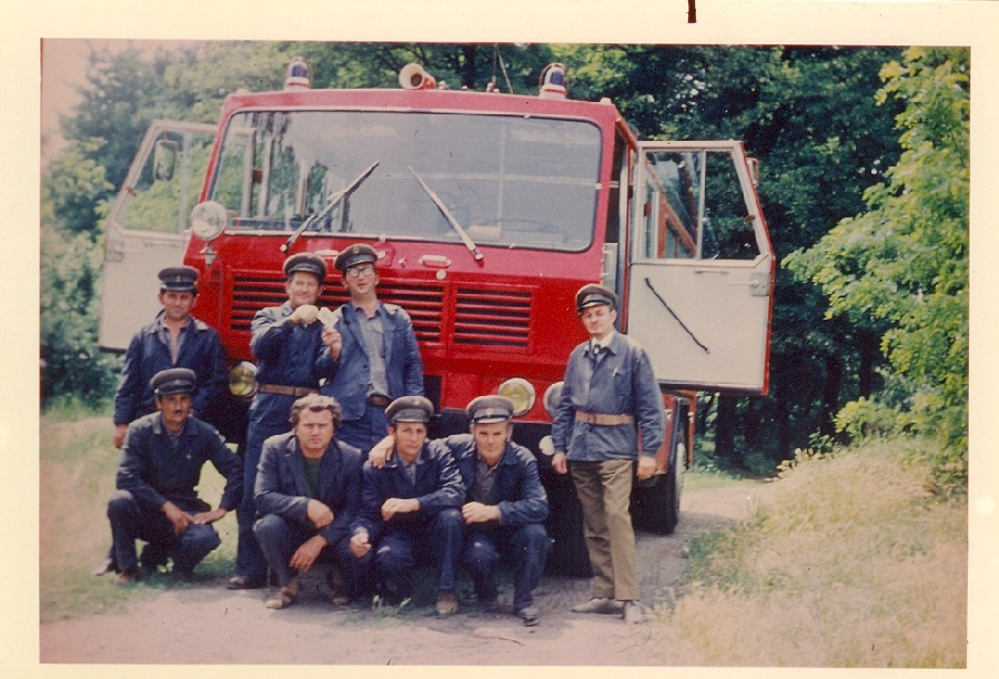Konzervgyár tűzoltó csoportja