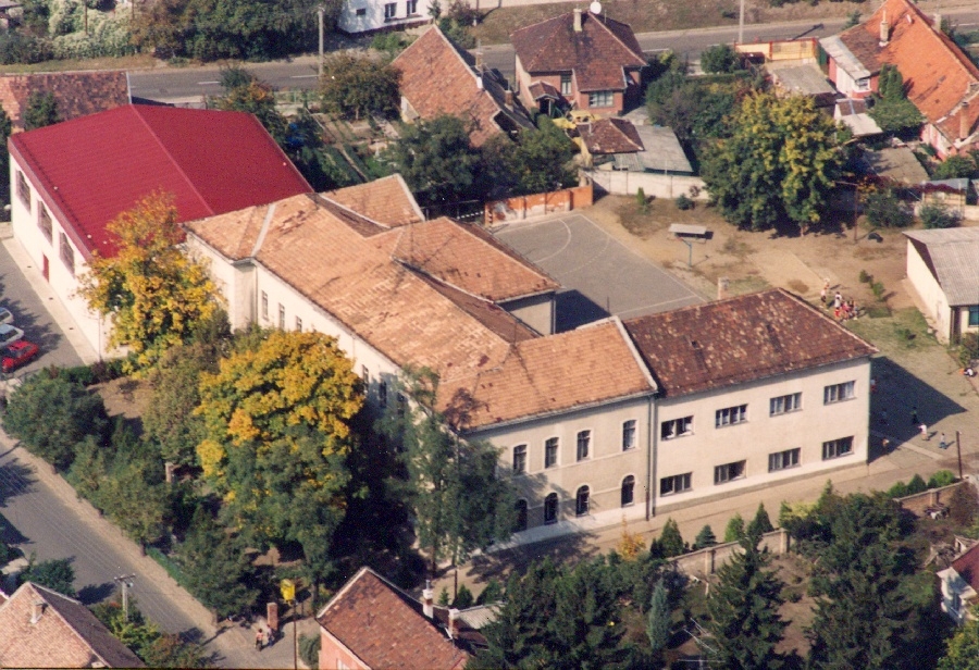 Dunakeszi látkép, légi felvétel