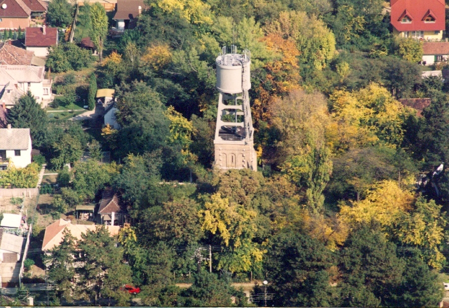 Dunakeszi látkép, légi felvétel