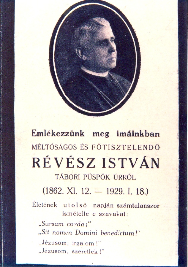 Révész István plébános