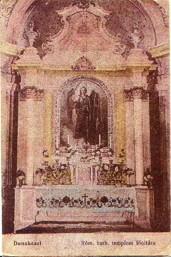 Az öreg Szent Mihály templom főoltárképe