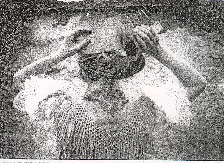 Dunakeszi női hajviselet hátulról