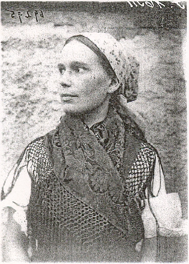 Dunakeszi női fejkendő viselet