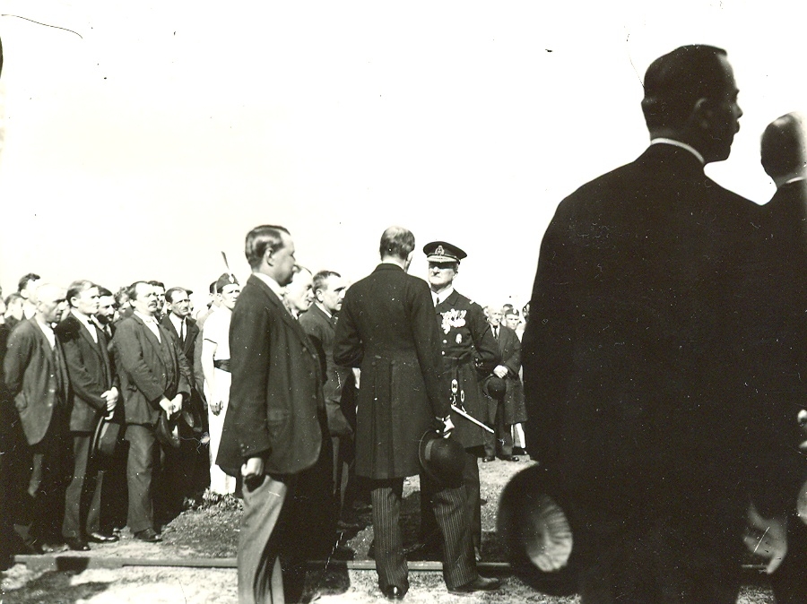 Horthy Miklós kormányzó fogadása