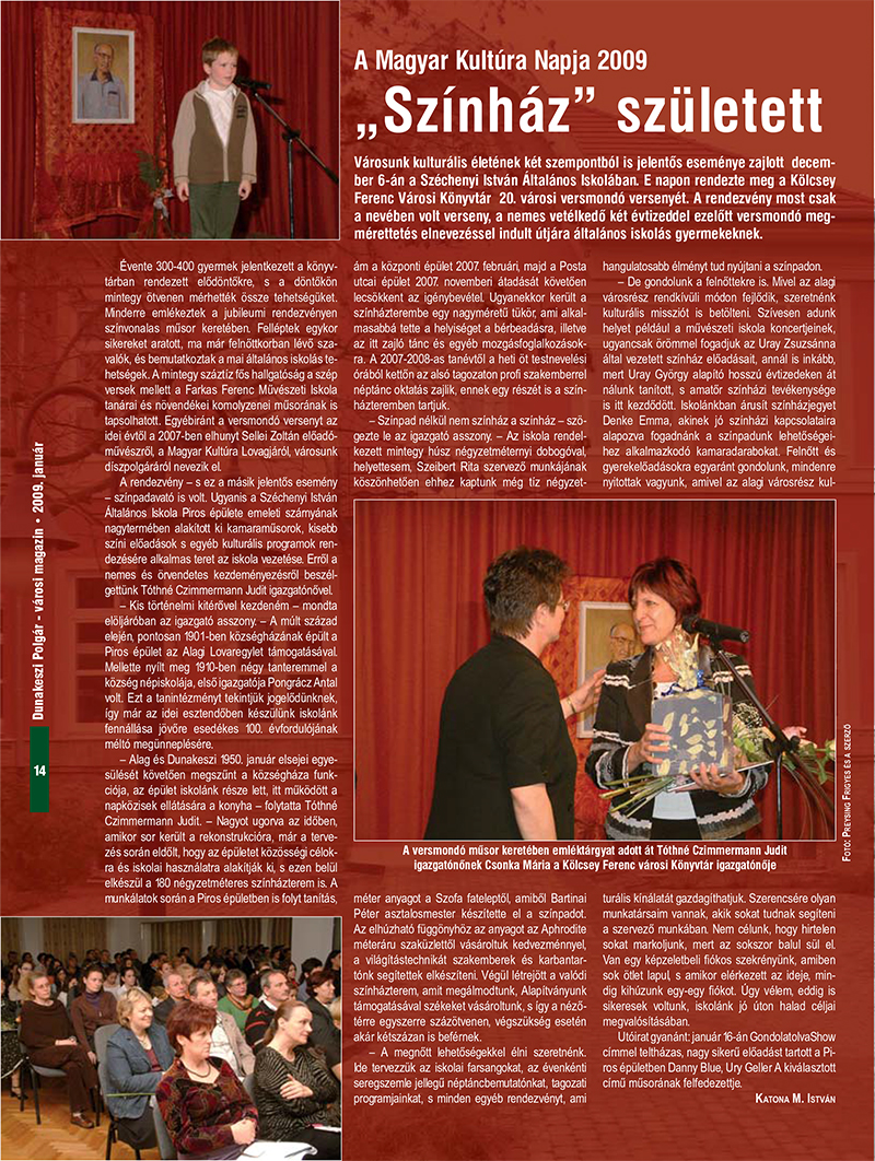 „Színház” született