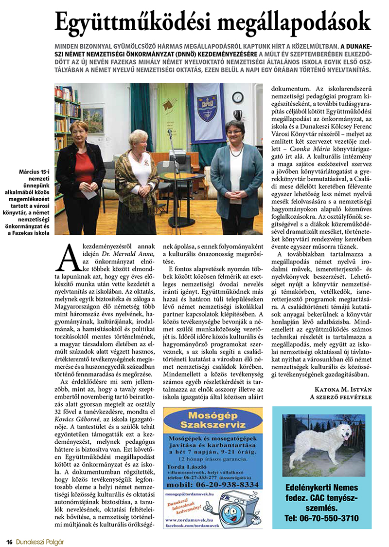 Együttműködési megállapodások