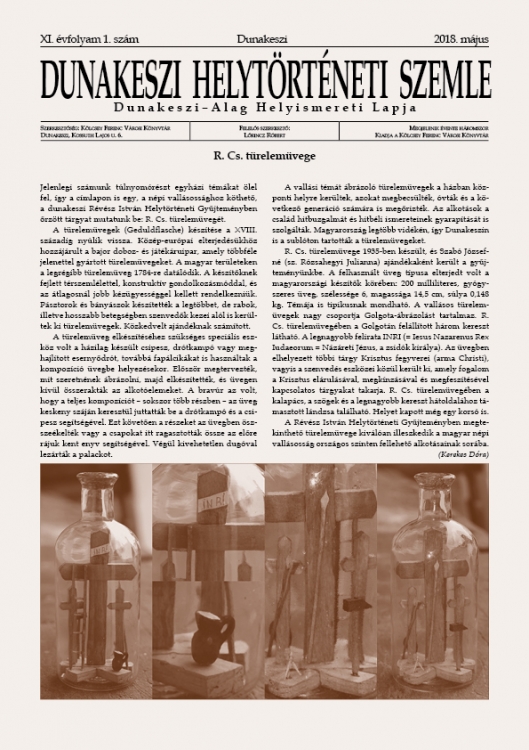 XI. évf. 1. sz. (2018. május)