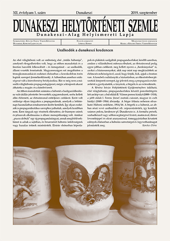 XII. évf. 1. sz. (2019. szeptember)