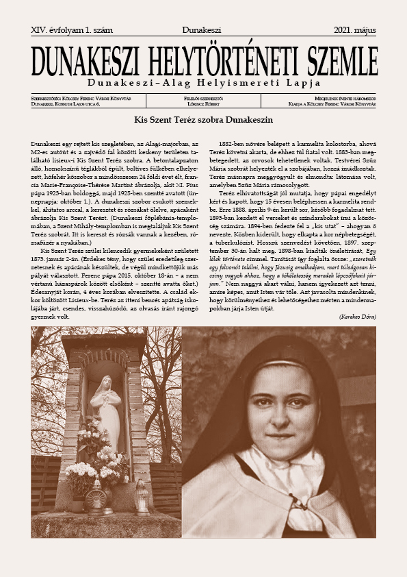 XIV. évf. 1. sz. (2021. május)