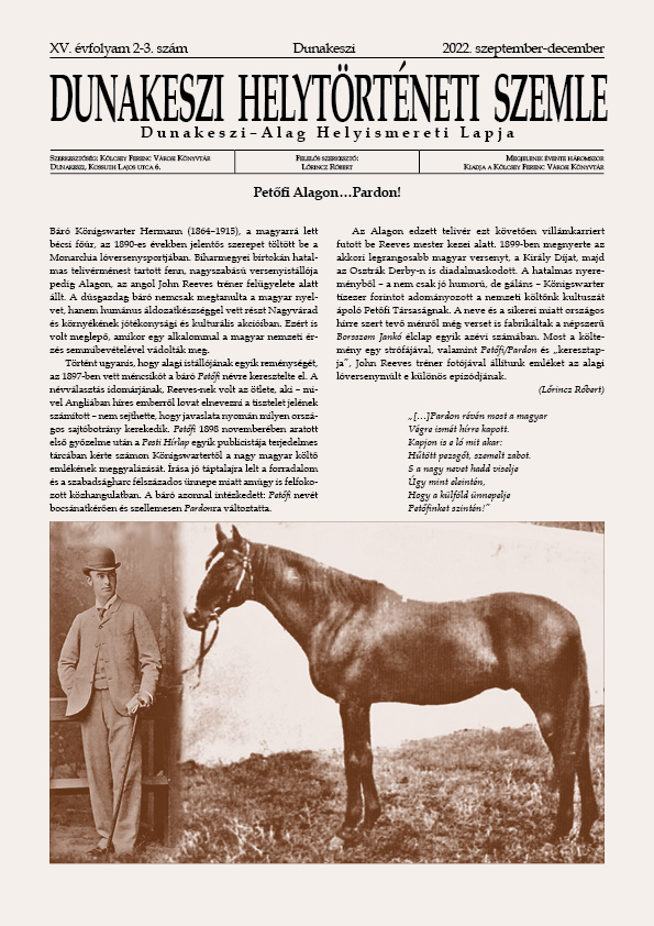 XV. évf. 2-3. sz. (2022. szeptember-december)